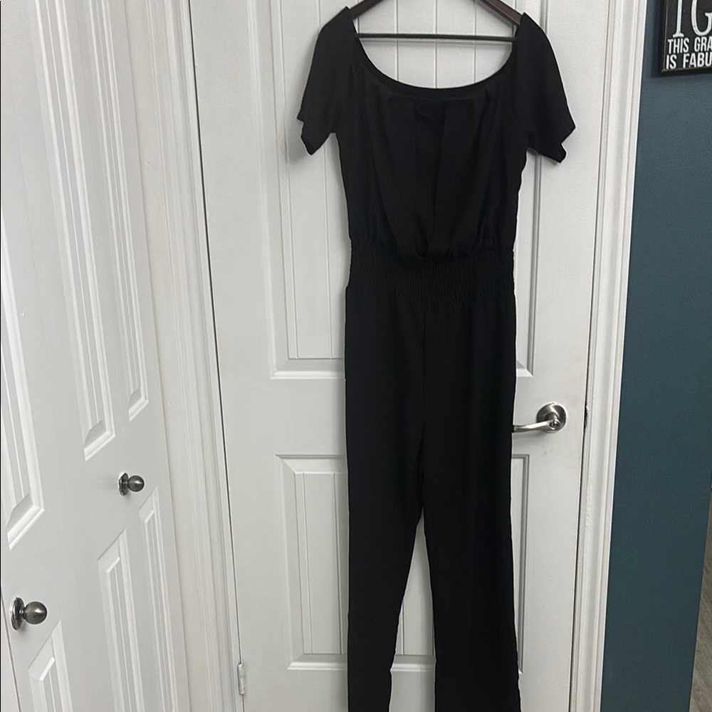 BNWOT Black Pants Romper